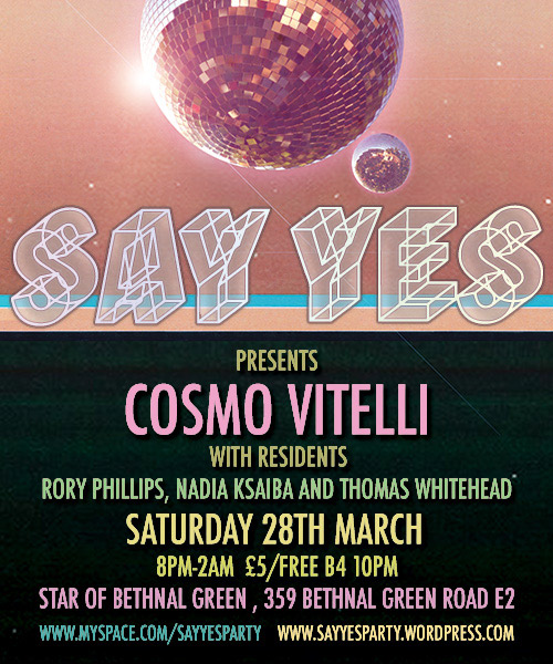 Say Yes Flyer