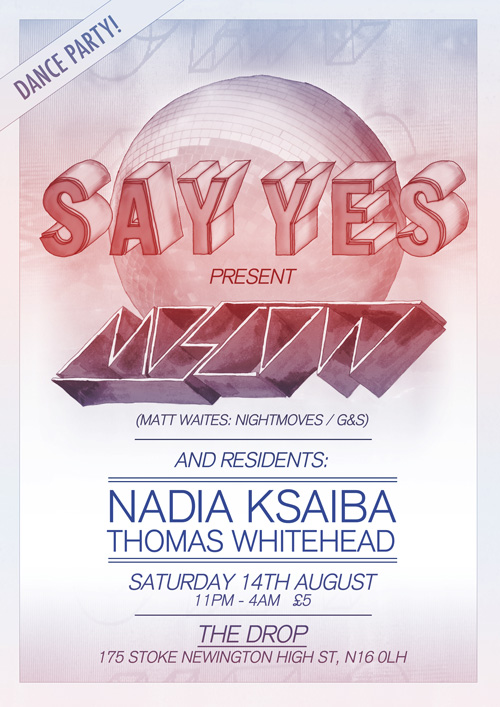 Say Yes Flyer