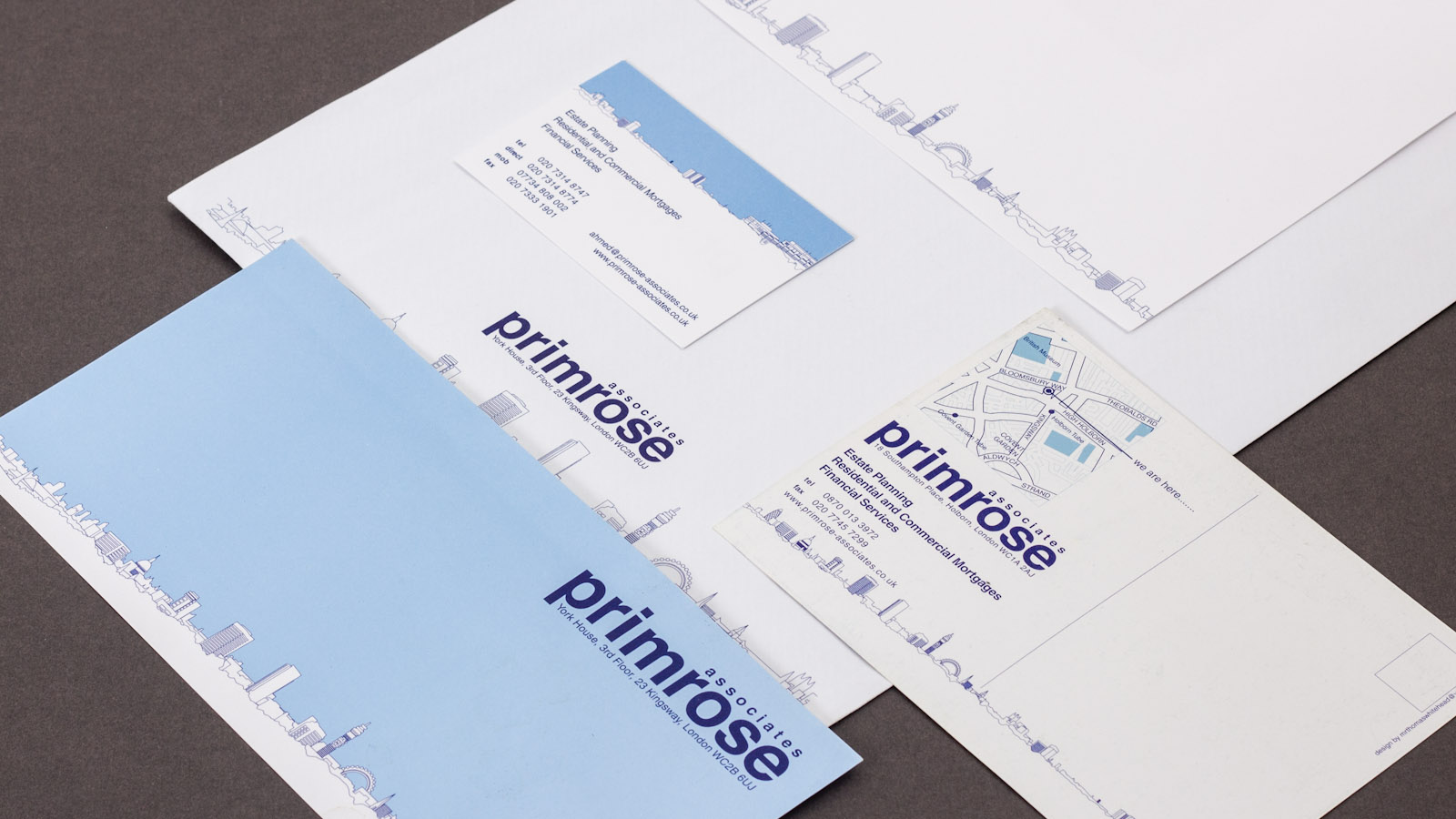 Primrose Associates Stationery