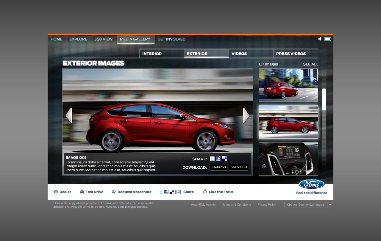 Ford Focus Screenshot