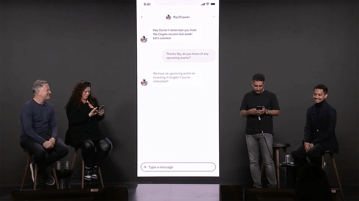 CTO presents the new feature